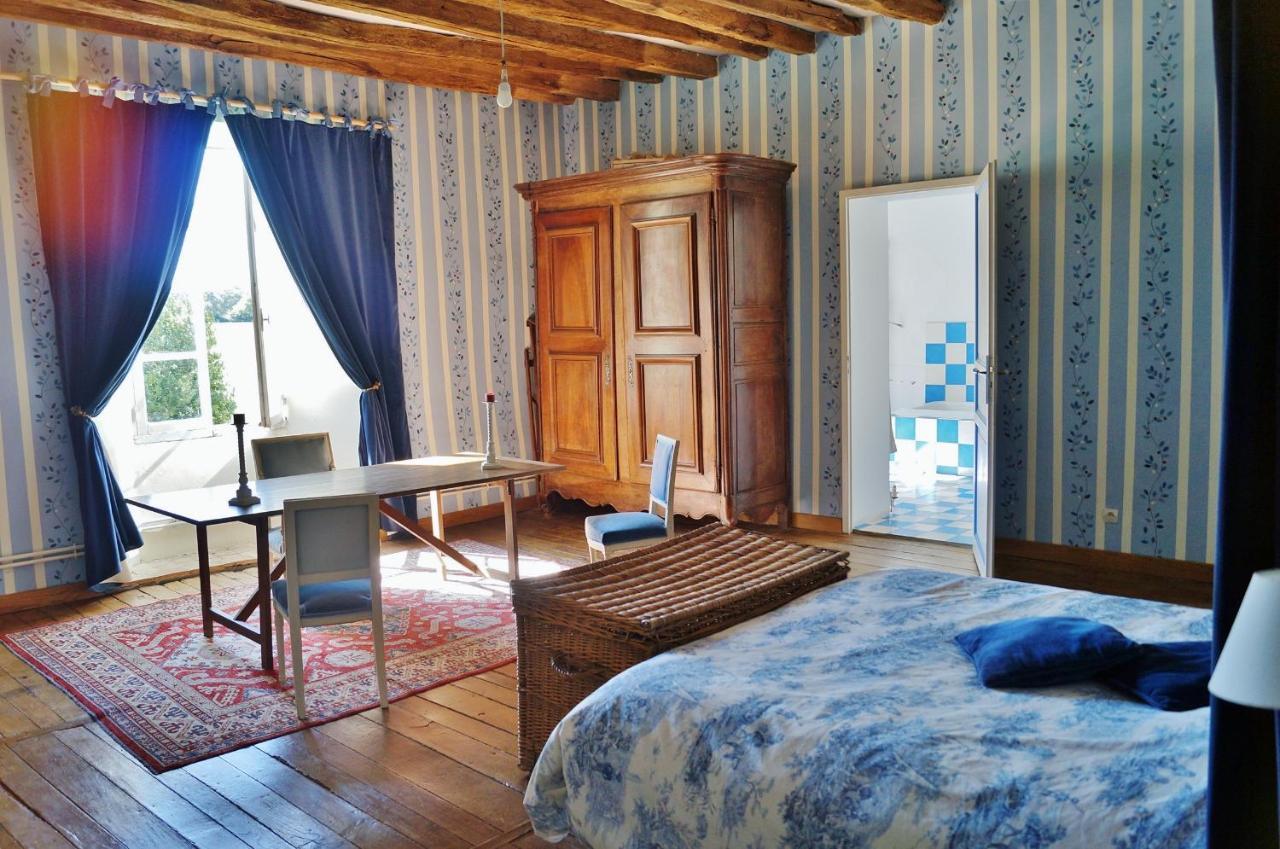 Les Chambres Du Logis Du Chatelier Bressuire Eksteriør bilde